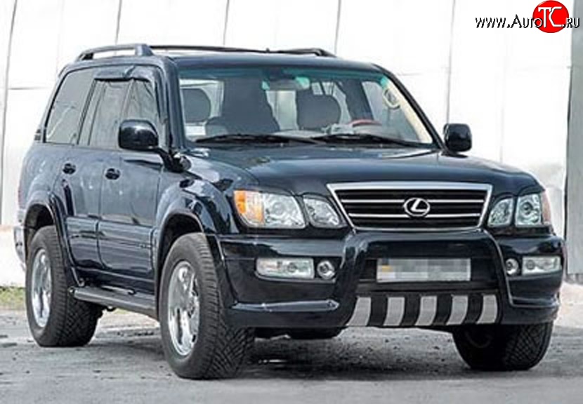 18 449 р. Передний бампер Red Aleti Lexus LX470 J100 дорестайлинг (1998-2002) (Неокрашенный)  с доставкой в г. Новочеркасск