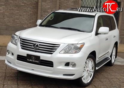 18 449 р. Накладка переднего бампера LX Mode Lexus LX570 J200 дорестайлинг (2007-2012) (Неокрашенная)  с доставкой в г. Новочеркасск