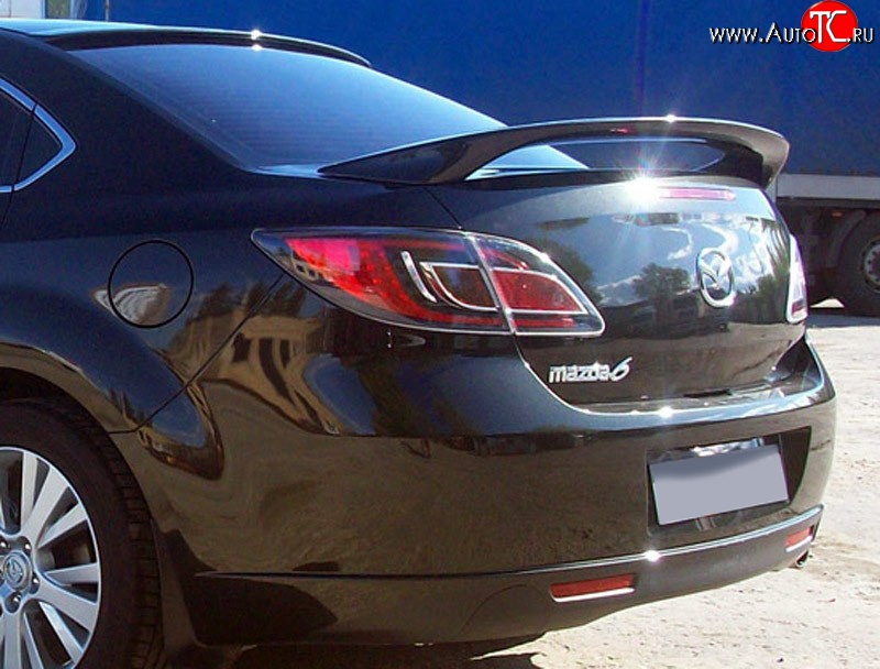 5 899 р. Спойлер EX-Style V2 Mazda 6 GH дорестайлинг седан (2007-2010) (Неокрашенный)  с доставкой в г. Новочеркасск