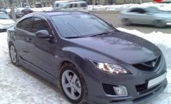 1 149 р. Реснички EX-Style  Mazda 6  GH (2007-2012) дорестайлинг лифтбэк, дорестайлинг седан, дорестайлинг универсал, рестайлинг лифтбэк, рестайлинг седан, рестайлинг универсал (Неокрашенные)  с доставкой в г. Новочеркасск. Увеличить фотографию 3