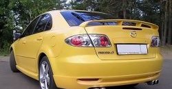 Накладка заднего бампера AERO Mazda 6 GG лифтбэк дорестайлинг (2002-2005)