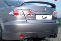 9 499 р. Накладка заднего бампера ATH Mazda 6 GG седан дорестайлинг (2002-2005)  с доставкой в г. Новочеркасск. Увеличить фотографию 2