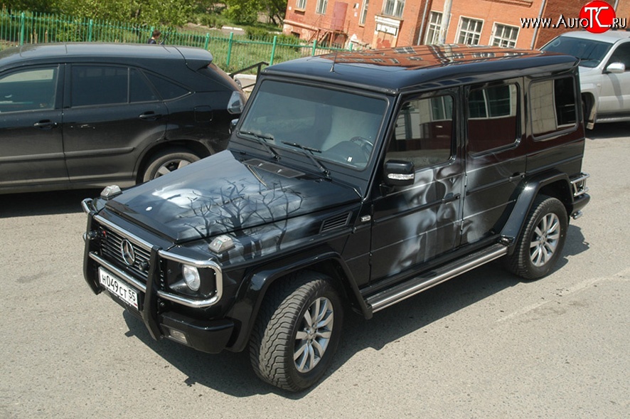 20 899 р. Арки крыльев AMG Mercedes-Benz G class W463 5 дв. дорестайлинг (1989-1994) (Неокрашенные)  с доставкой в г. Новочеркасск