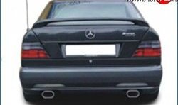 Накладка Classic на задний бампер Mercedes-Benz E-Class W124 седан дорестайлинг (1984-1993)