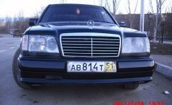 4 499 р. Накладка переднего бампера Elegance Mercedes-Benz E-Class W124 седан дорестайлинг (1984-1993)  с доставкой в г. Новочеркасск. Увеличить фотографию 2