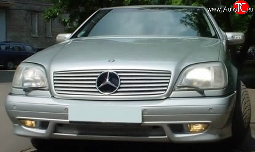 14 949 р. Передний бампер AMG Mercedes-Benz S class W140 Купе (1991-1998) (Неокрашенный)  с доставкой в г. Новочеркасск