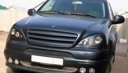 Накладка переднего бампера BRABUS (дорестайлинг) Mercedes-Benz ML class W163 дорестайлинг (1997-2001)