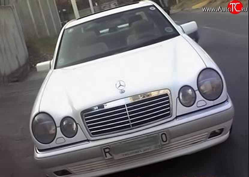 6 549 р. Накладка переднего бампера LORINZER Style Mercedes-Benz E-Class W210 дорестайлинг седан (1996-1999) (Неокрашенная)  с доставкой в г. Новочеркасск