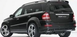 8 149 р. Спойлер BRABUS Mercedes-Benz GL class X164 рестайлинг (2009-2012) (Неокрашенный)  с доставкой в г. Новочеркасск. Увеличить фотографию 1