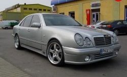 8 149 р. Передний бампер Lorinzer Mercedes-Benz E-Class W210 дорестайлинг седан (1996-1999) (Дорестайлинг, Неокрашенный)  с доставкой в г. Новочеркасск. Увеличить фотографию 1