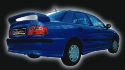 4 149 р. Накладка заднего бампера GT Dynamics (седан или хэтчбек)  Mitsubishi Carisma (1996-2004) (Неокрашенная)  с доставкой в г. Новочеркасск. Увеличить фотографию 1