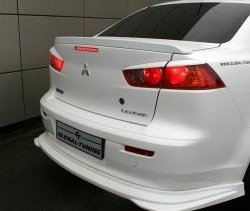 4 749 р. Лип спойлер Mitsubishi Global-Tuning  Mitsubishi Lancer  10 (2007-2017) седан дорестайлинг, седан рестайлинг (Неокрашенный)  с доставкой в г. Новочеркасск. Увеличить фотографию 1