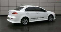 4 749 р. Лип спойлер Mitsubishi Global-Tuning  Mitsubishi Lancer  10 (2007-2017) седан дорестайлинг, седан рестайлинг (Неокрашенный)  с доставкой в г. Новочеркасск. Увеличить фотографию 2