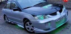 6 699 р. Передний бампер OS Mitsubishi Lancer 9 1-ый рестайлинг универсал (2003-2005)  с доставкой в г. Новочеркасск. Увеличить фотографию 2