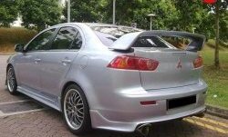 9 499 р. Пороги накладки Zodiak  Mitsubishi Lancer  10 (2007-2017) седан дорестайлинг, хэтчбэк дорестайлинг, седан рестайлинг, хэтчбек 5 дв рестайлинг (Неокрашенные)  с доставкой в г. Новочеркасск. Увеличить фотографию 3