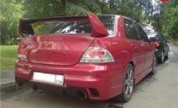 21 999 р. Крышка багажника Evo Mitsubishi Lancer 9 2-ой рестайлинг седан (2005-2009) (Неокрашенная)  с доставкой в г. Новочеркасск. Увеличить фотографию 3