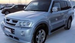 5 949 р. Вставки для модульной оптики Sport Mitsubishi Pajero 3 V70 дорестайлинг (1999-2003) (кузов: дорестайлинг (без креплений))  с доставкой в г. Новочеркасск. Увеличить фотографию 2