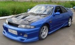 17 249 р. Пластиковый капот DoLuck Nissan Skyline R33 (1993-1998) (Неокрашенный)  с доставкой в г. Новочеркасск. Увеличить фотографию 3