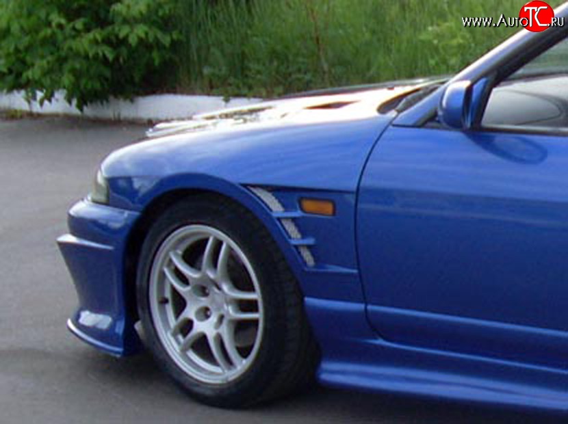 10 949 р. Передние крылья DoLuck Nissan Skyline R33 (1993-1998) (Неокрашенные)  с доставкой в г. Новочеркасск