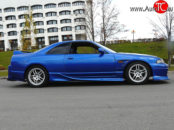 11 649 р. Пороги накладки DoLuck Nissan Skyline R33 (1993-1998) (Неокрашенные)  с доставкой в г. Новочеркасск