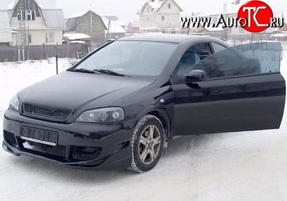 10 099 р. Передний бампер NTC Opel Astra G седан (1998-2005) (Неокрашенный)  с доставкой в г. Новочеркасск