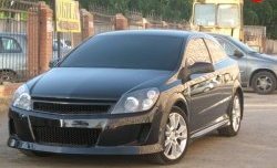 10 399 р. Передний бампер DM-Style  Opel Astra  H GTC (2004-2011) хэтчбек 3 дв. дорестайлинг, хэтчбек 3 дв. рестайлинг (Без сетки, Неокрашенный)  с доставкой в г. Новочеркасск. Увеличить фотографию 3