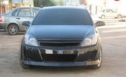 10 399 р. Передний бампер DM-Style  Opel Astra  H GTC (2004-2011) хэтчбек 3 дв. дорестайлинг, хэтчбек 3 дв. рестайлинг (Без сетки, Неокрашенный)  с доставкой в г. Новочеркасск. Увеличить фотографию 4