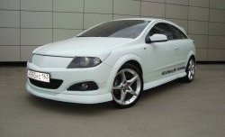 4 499 р. Глухая решётка радиатора Global Tuning  Opel Astra  H GTC (2004-2009) хэтчбек 3 дв. дорестайлинг, хэтчбек 3 дв. рестайлинг (Неокрашенная)  с доставкой в г. Новочеркасск. Увеличить фотографию 1