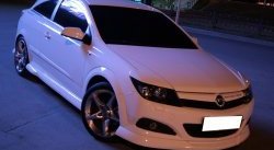 Накладка переднего бампера Global Tuning Opel (Опель) Astra (Астра)  H GTC (2004-2009) H GTC хэтчбек 3 дв. дорестайлинг, хэтчбек 3 дв. рестайлинг