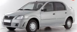 4 249 р. Передний бампер Классик 2 Renault Logan 1 дорестайлинг (2004-2010) (Неокрашенный)  с доставкой в г. Новочеркасск. Увеличить фотографию 2