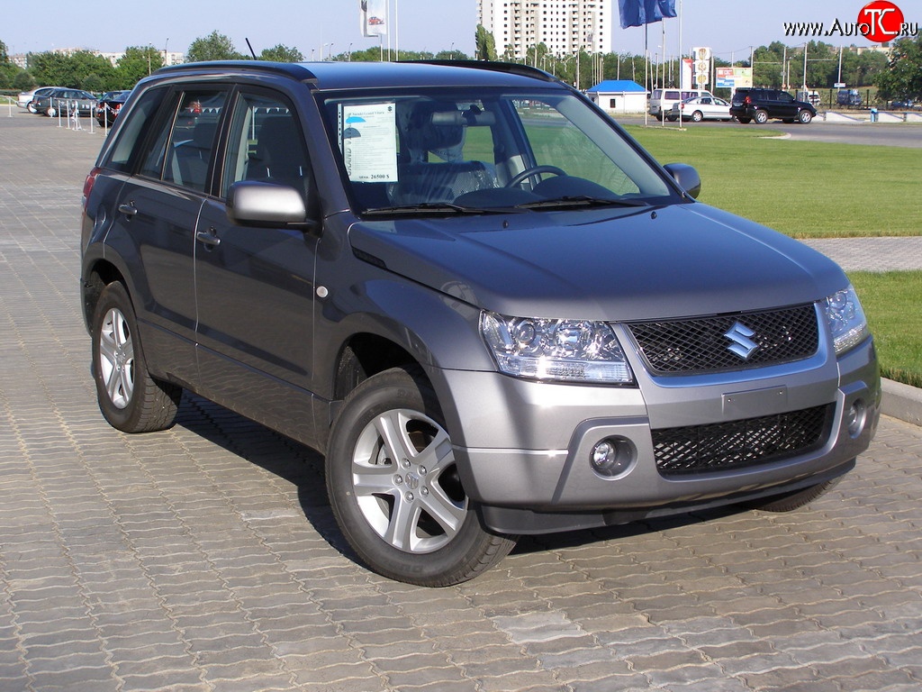 13 199 р. Передний бампер Standart Suzuki Grand Vitara JT 3 двери дорестайлинг (2005-2008)  с доставкой в г. Новочеркасск