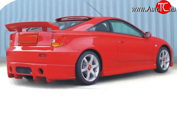 4 399 р. Накладка заднего бампера CarZone MK2 Toyota Celica T230 (1999-2006)  с доставкой в г. Новочеркасск