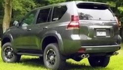 23 049 р. Арки крыльев ELFORD Toyota Land Cruiser Prado J150 дорестайлинг (2009-2013) (Неокрашенные)  с доставкой в г. Новочеркасск. Увеличить фотографию 2