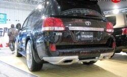 30 699 р. Арки крыльев Goldman  Lexus LX570  J200 (2007-2012), Toyota Land Cruiser  200 (2007-2012) (Неокрашенные)  с доставкой в г. Новочеркасск. Увеличить фотографию 6