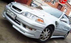 3 649 р. Накладка Concept на передний бампер Toyota Mark 2 X100 седан (1996-2000) (Неокрашенная)  с доставкой в г. Новочеркасск. Увеличить фотографию 3