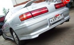 4 849 р. Накладка Concept на задний бампер Toyota Mark 2 X100 седан (1996-2000) (Неокрашенная)  с доставкой в г. Новочеркасск. Увеличить фотографию 1