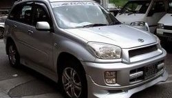 8 949 р. Накладка переднего бампера Sport Toyota RAV4 CA20 5 дв. дорестайлинг (2000-2003) (Неокрашенная)  с доставкой в г. Новочеркасск. Увеличить фотографию 2