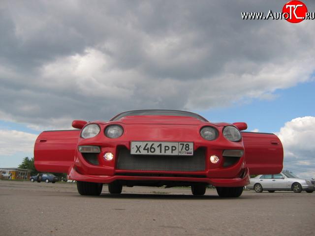 2 249 р. Нижняя юбка (сплошной элерон) Toyota Celica T210 (1993-1999)  с доставкой в г. Новочеркасск