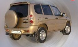 1 089 р. Комплект накладок Кураж на фонари (до 2009 г)  Chevrolet Niva  2123 (2002-2008), Лада 2123 (Нива Шевроле) (2002-2008) (Неокрашенные)  с доставкой в г. Новочеркасск. Увеличить фотографию 2