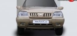 459 р. Накладки и основания зеркал Кураж до 2005г.в. Chevrolet Niva 2123 дорестайлинг (2002-2008) (Неокрашенные)  с доставкой в г. Новочеркасск. Увеличить фотографию 2