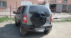 3 899 р. Чехол запасного колеса Трофей Снайпера  Chevrolet Niva  2123 (2002-2020), Лада 2123 (Нива Шевроле) (2002-2021), Лада Нива Трэвел (2021-2024) (Неокрашенный)  с доставкой в г. Новочеркасск. Увеличить фотографию 8