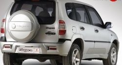 3 099 р. Бокс запасного колеса Ниагара 2 Chevrolet Niva 2123 дорестайлинг (2002-2008) (Неокрашенный)  с доставкой в г. Новочеркасск. Увеличить фотографию 2