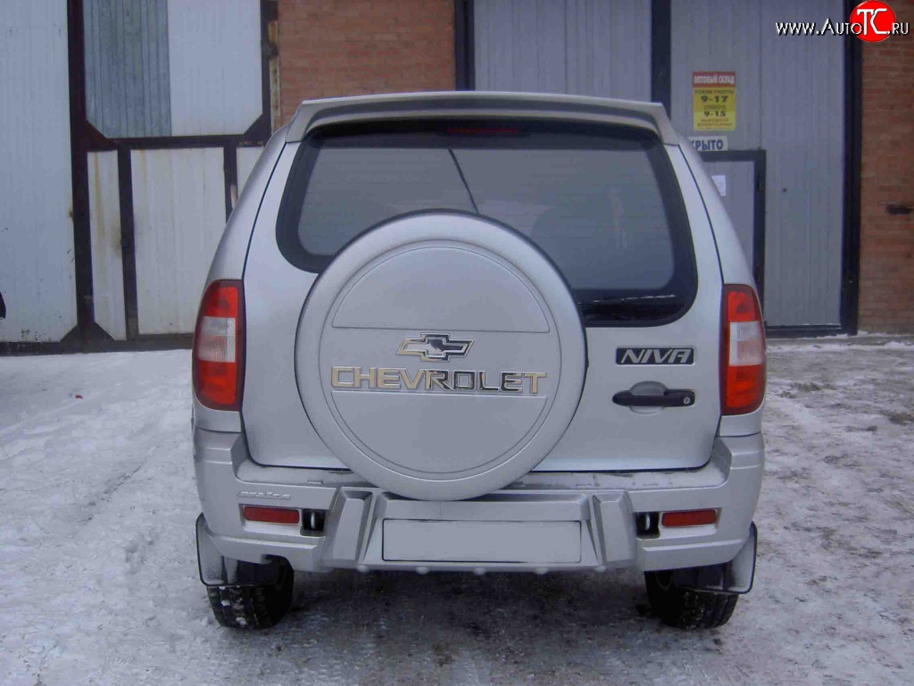 2 299 р. Чехол запасного колеса Chevrolet Chevrolet Niva 2123 дорестайлинг (2002-2008) (Неокрашенный)  с доставкой в г. Новочеркасск