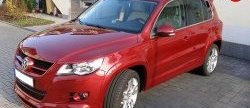 869 р. Накладки на фары CT Volkswagen Tiguan NF дорестайлинг (2006-2011) (Неокрашенные)  с доставкой в г. Новочеркасск. Увеличить фотографию 3