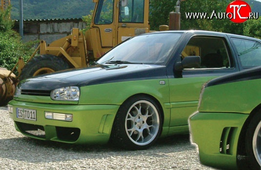 7 999 р. Передний бампер Well Volkswagen Golf 3 (1991-1998)  с доставкой в г. Новочеркасск