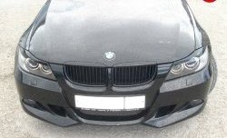 5 999 р. Накладка переднего бампера AC Shnitzer  BMW 3 серия  E90 (2004-2008) седан дорестайлинг (Неокрашенная)  с доставкой в г. Новочеркасск. Увеличить фотографию 3