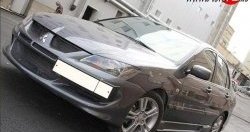 1 199 р. Подиум гос. номера EVO  Mitsubishi Lancer  9 (2003-2009) 1-ый рестайлинг седан, 1-ый рестайлинг универсал, 2-ой рестайлинг седан, 2-ой рестайлинг универсал (Неокрашенный)  с доставкой в г. Новочеркасск. Увеличить фотографию 1