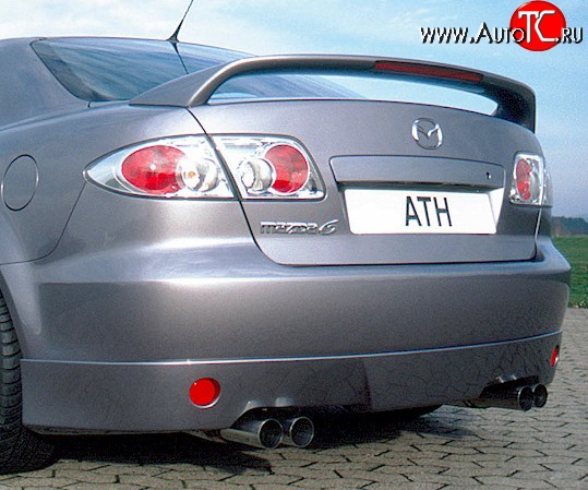 5 949 р. Спойлер ATH Mazda 6 GG седан дорестайлинг (2002-2005) (Неокрашенный)  с доставкой в г. Новочеркасск