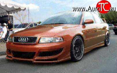 7 299 р. Передний бампер Carzone Audi A4 B5 8D5 универсал дорестайлинг (1994-1997)  с доставкой в г. Новочеркасск