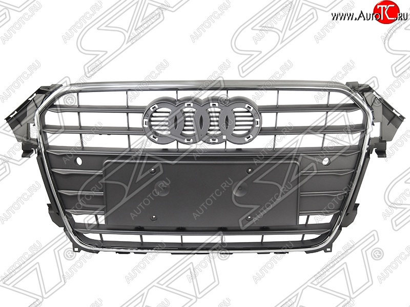 14 999 р. Решетка радиатора SAT  Audi A4  B8 (2011-2015) рестайлинг, седан, рестайлинг, универсал (Неокрашенная)  с доставкой в г. Новочеркасск